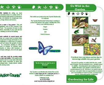 Go Wild In The Garden Poster