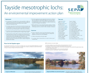 Tayside Lochs Project