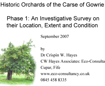 C W Hayes Carse Orchard Presentation