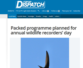 Packed programme planned for annual wildlife recorders’ day