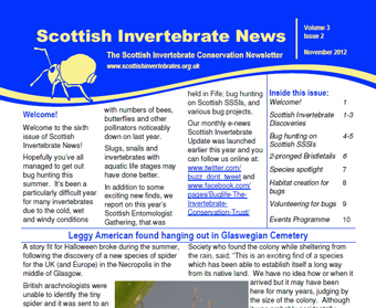 Scottish Invertebrate News Nov 2012