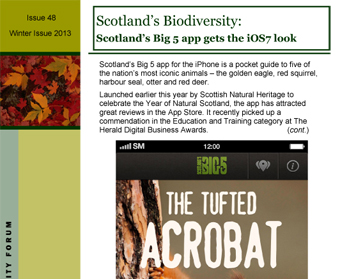 Scottish Biodiversity News 48